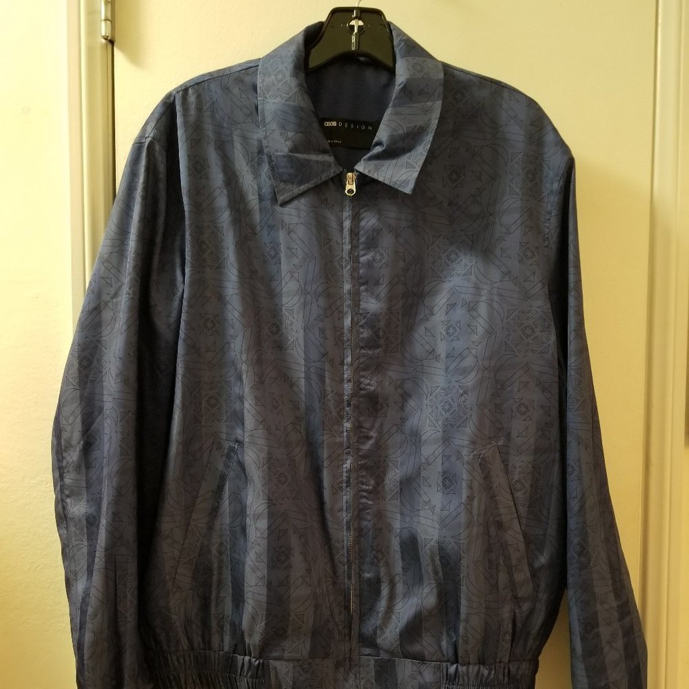 Asos Design light weight bommer jacket printed inside pocket